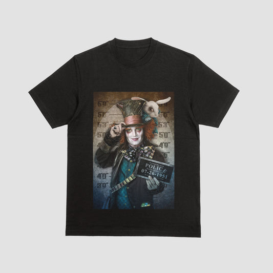 Mad Hatter Mug Shot T-Shirt